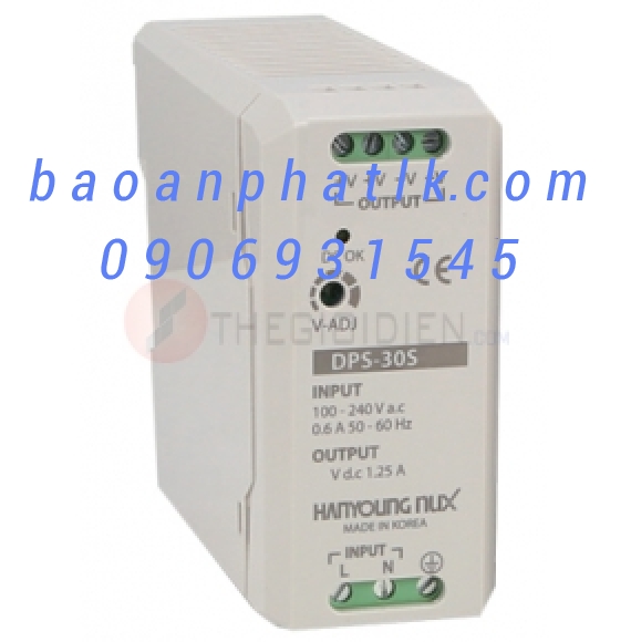 BỘ NGUỒN GẮN THANH RAY DPS -30S-5,12,15,24