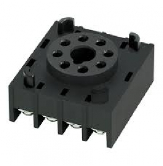PG 08 Đế Relay 8 chân tròn